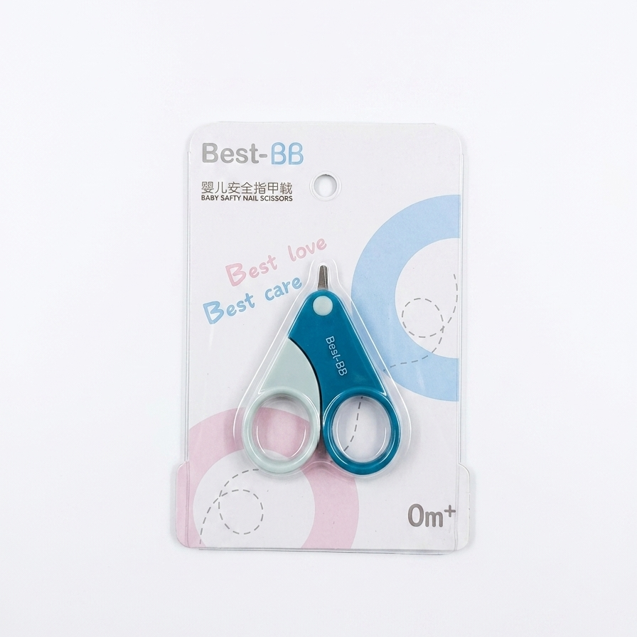 Nail scissor blue
