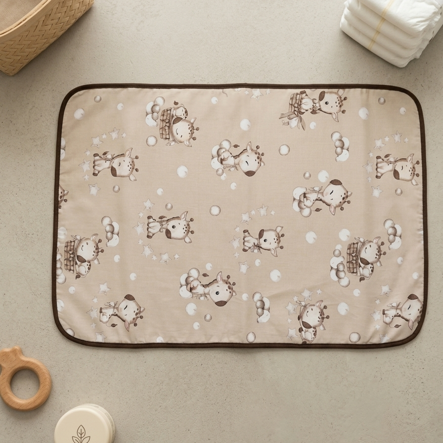 Diaper changing sheet