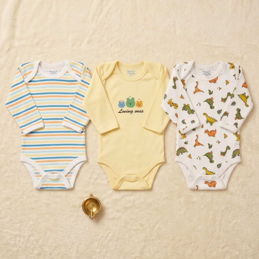 Pack of 3 body suit